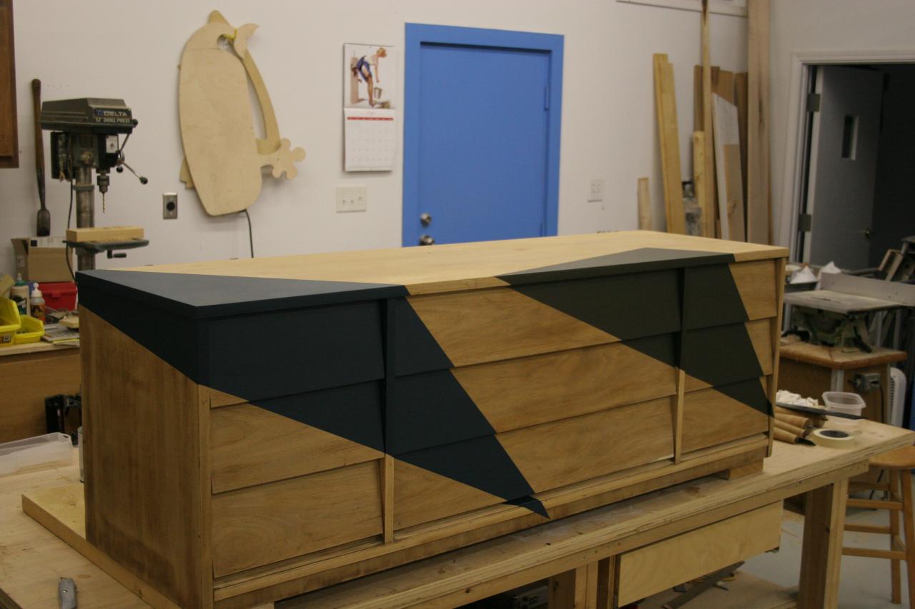 How to Strip and Refinish a MidcenturyMod Credenza howtos DIY